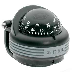 Ritchie TR-31 Trek Compass - Bracket Mount - Black