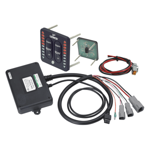 Lenco Trim Tab Tactile Switch Kit w/LED Indicators & Auto     Retractor f/Single Actuator Systems