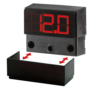 Paneltronics Digital DC Ammeter- 0-500DCA