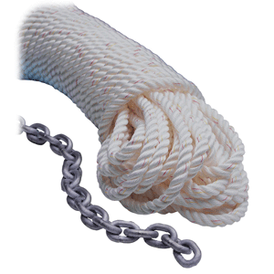 Plastimo NE Premium Rope Chain 5'1/4 HT to 100' 1/2&quot; Rope