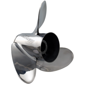 Turning Point Express Stainless Steel Right-Hand Propeller 10.5 X 13 3-Blade