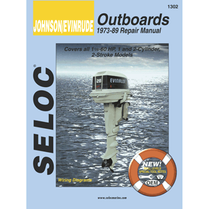 Seloc Service Manual - Johnson/Evinrude - Outboard - 1-2 Cyl - 1973-89