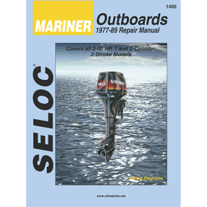 Seloc Service Manual - Mariner Outboards - 1-2 Cyl - 1977-89