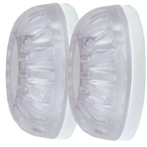 Perko LED Surface Mount Underwater Light - White - 2 Pack