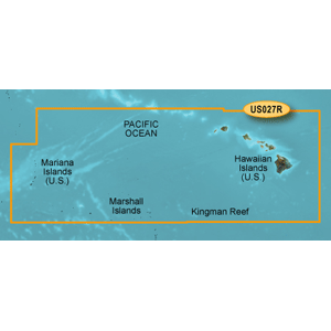 Garmin Bluechart G2 - HUS027R - Hawaiian Islands Mariana Islands - Data Card
