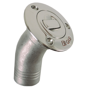 Whitecap Push Up Angled Deck Fill - 1-1/2&quot; Hose - Gas