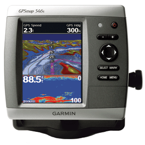 Garmin GPSMAP&reg; 546S Dual Frequency Combo w/TM Transducer