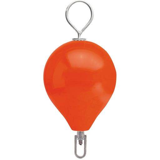 Polyform 13.5" CM Mooring Buoy w/SS Iron - Red [CM-2SS-RED]