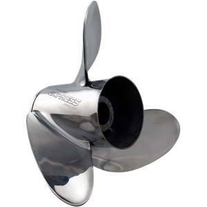 Turning Point Express Stainless Steel Right-Hand Propeller 10.125 X 10 3-Blade
