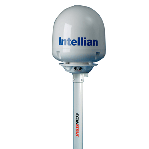 Scanstrut Satcom Pole System 6.4' f/ Raymarine STV45 Intellian I4