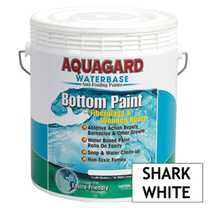 Aquagard Waterbased Anti-Fouling Bottom Paint - 1Gal - Shark White