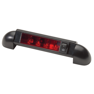 Innovative Lighting Adjustable Bunk Light Red LED Black Case