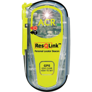 ACR ResQLink&#153; 406 MHz GPS PLB w/Optional 406Link.com Service