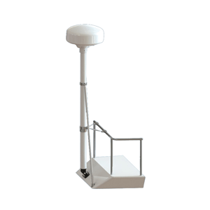 Seaview 8' Radar Mast Pole Kit w/Strut & Stand-Off Kit