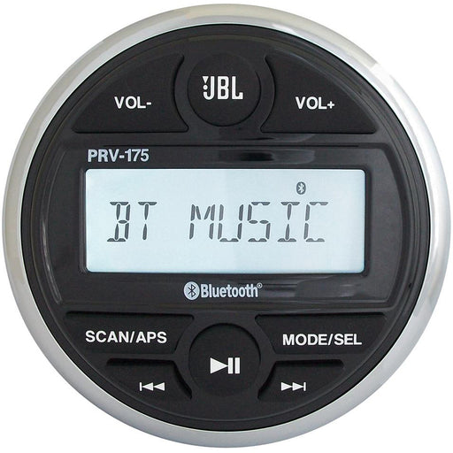JBL PRV 175 AM/FM/USB/Bluetooth Gauge Style Stereo [JBLPRV175]
