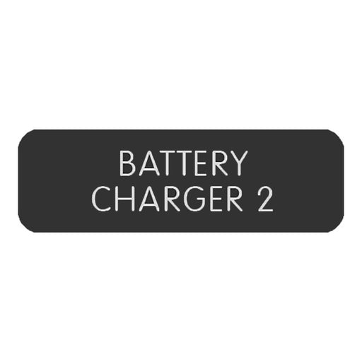 Blue SeaLarge Format Label - "Battery Charger 2" [8063-0051]