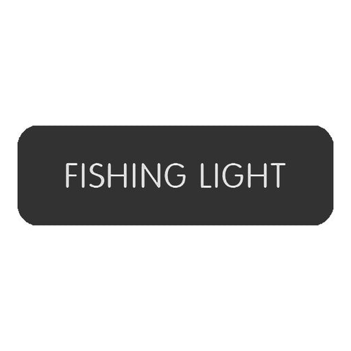 Blue SeaLarge Format Label - "Fishing Light" [8063-0189]