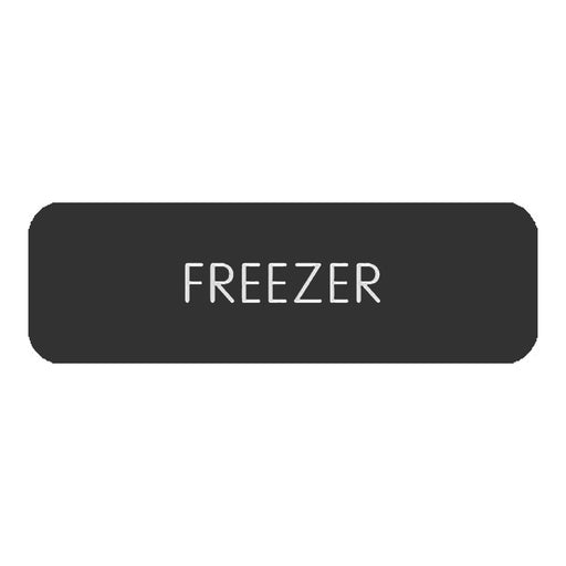 Blue SeaLarge Format Label - "Freezer" [8063-0198]