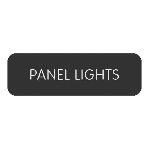 Blue SeaLarge Format Label - "Panel Lights" [8063-0458]