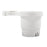 Camco Clamp-On Rail Mounted Cup Holder - Small for Up to 1-1/4" Rail - White [53086]