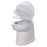 Jabsco Deluxe Flush 14" Straight Back 12V Freshwater Electric Marine Toilet w/Solenoid Valve  Soft Close Lid [58080-3012]