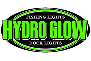 100W/120VVAC Underwater Dock Light - Green Anchored to Bottom - Hydro Glow SF100G