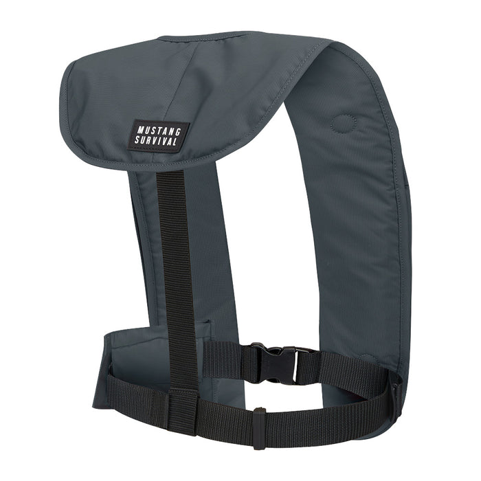 Mustang MIT 100 Convertible Inflatable PFD  Admiral Grey MD20301910202