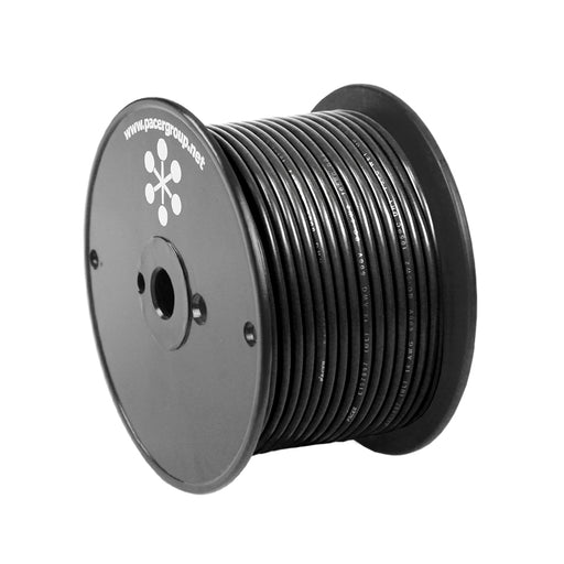 Pacer Black 10 AWG Primary Wire - 20' [WUL10BK-20]