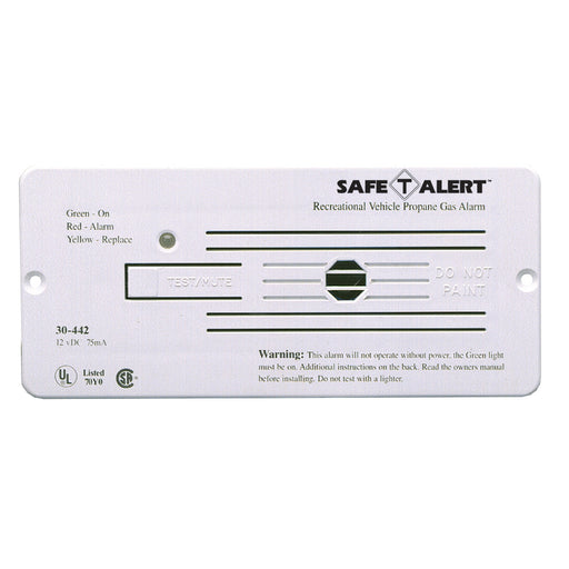 Safe-T-Alert 30 Series 12V RV Propane Alarm - White [30-442-P-WT]