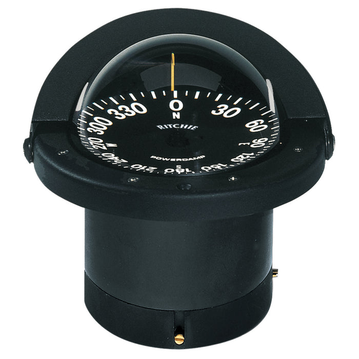Ritchie FN201 Navigator Compass  Flush Mount  Black FN201