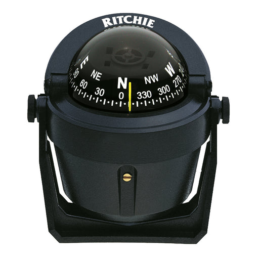 Ritchie B51 Explorer Compass  Bracket Mount  Black B51