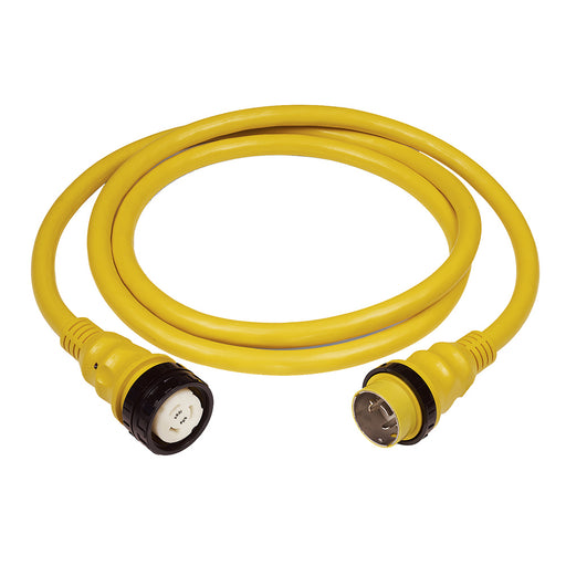 Marinco 50 AMP 125V Shore Power Cable - 75' - Yellow [6153SPP-75]