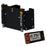 IMPULSE XL 12" Set Back Electric Jack Plate w/Smart Control - Black Anodized [75081-B]