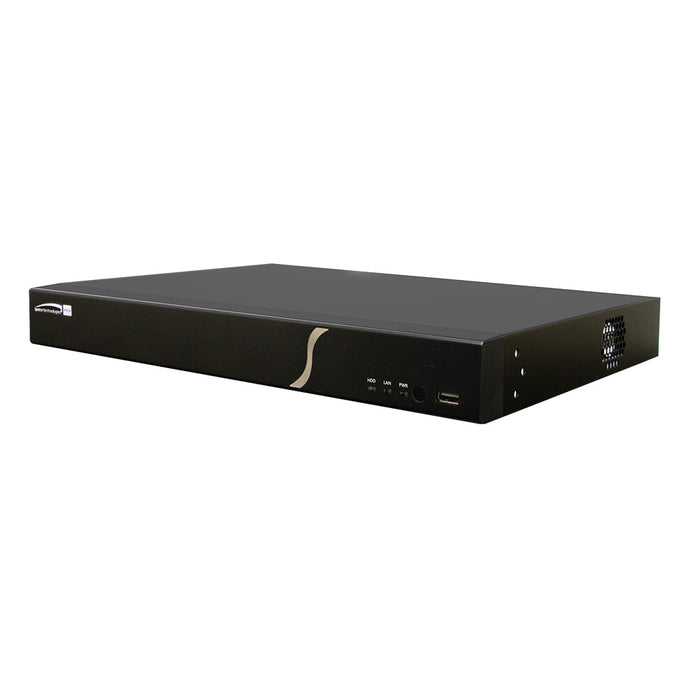 Speco 6 Channel Hybrid Digital Video Recorder - 4 Configurable Hybrid Channels + 2 IP Channels [H6HRLN2TB]