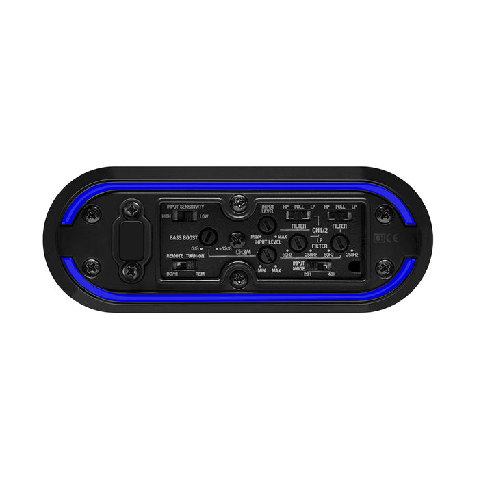 Boss Audio Elite 380W 4 Channel Class D Amplifier MPD3804