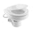 Dometic MasterFlush 7260 White Electric Macerating Toilet wOrbit Base  Raw Water  12V 9610007285