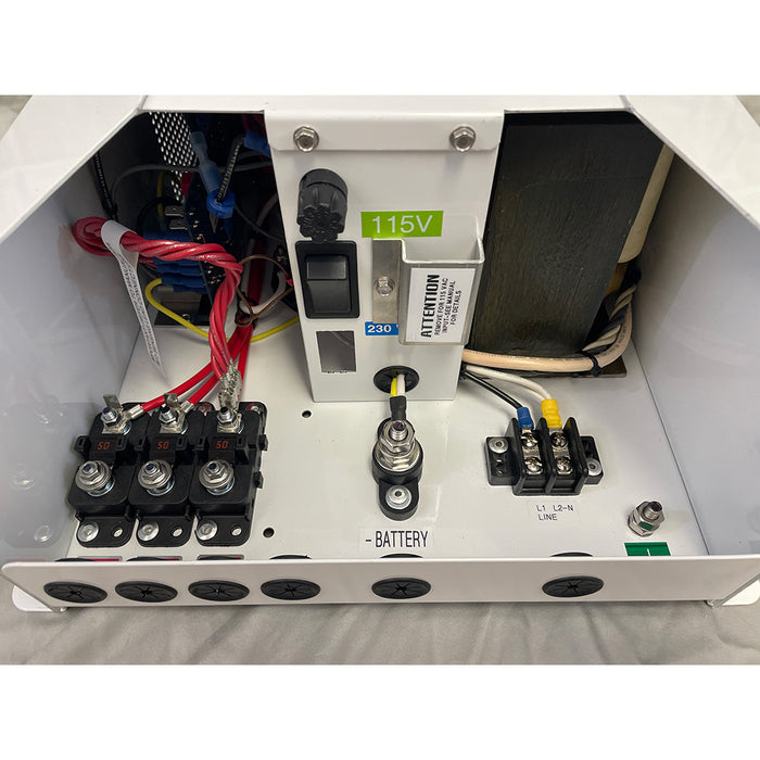 Sentry Marine Battery Charger 115230V Input 24VDC  40A  3Bank SFR24403X