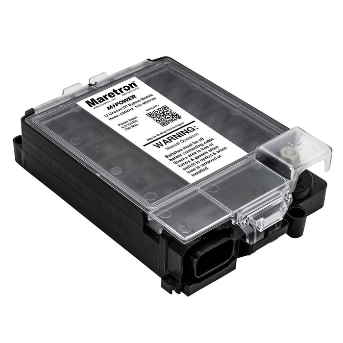 Maretron 12 Circuit Bypass Module NMEA 2K wo Fuse Pack  Jumper Wire CBMD12