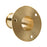Whitecap Top Mount Flag Pole Socket  1 ID  Polished Brass S5002BC