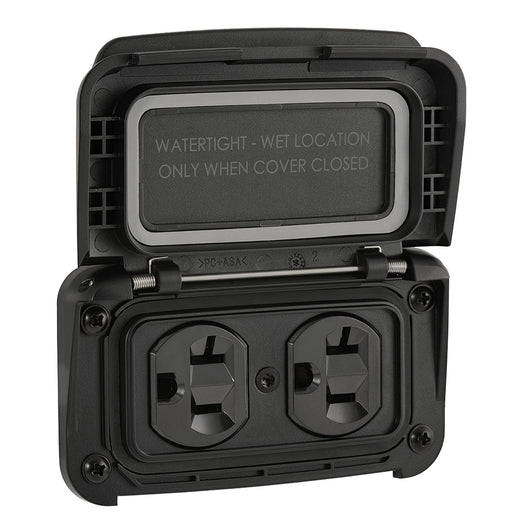 Scanstrut Ventura Series Dual AC Outlet  125V  20A SCVP1