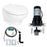 Thetford Nano Eco Compact Toilet Raw Water Kit wInlet Pump  24V TNAN024PWENARWKIT