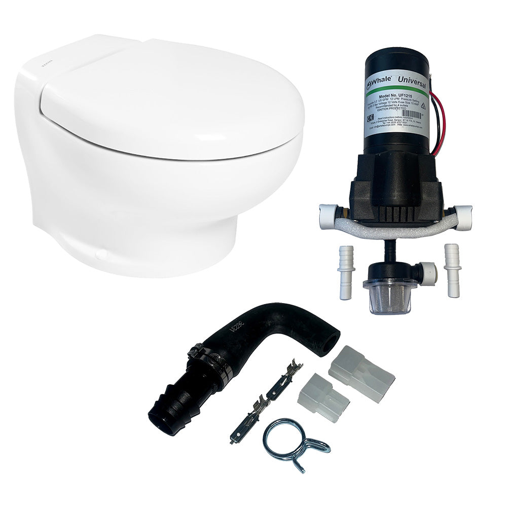 Thetford Nano Eco Compact Toilet Raw Water Kit wInlet Pump  12V TNAN012PWTSFTNARWKIT