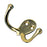 SeaDog Double Coat Hook  Cast Brass 6715101