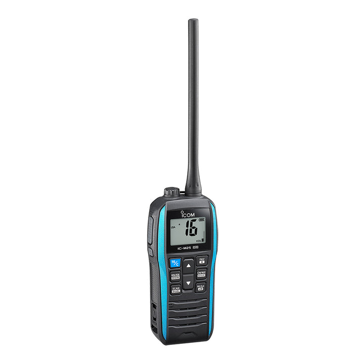 Icom M25 EVO Handheld VHF Radio  Blue M25 EVO BLUE 71