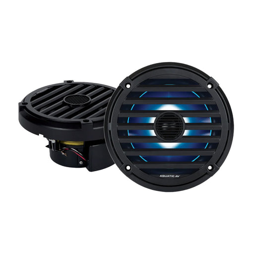 Aquatic AV ELITE 65 RGB Speakers  Black  Pair EL424