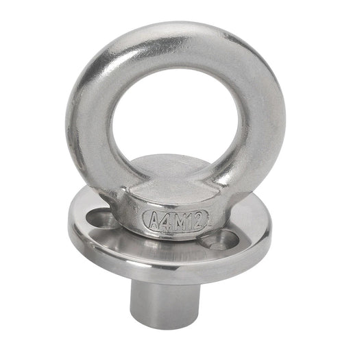 Barton Deck Plate wFixing  Eye wBlanking Plug  M12 Eye 60362