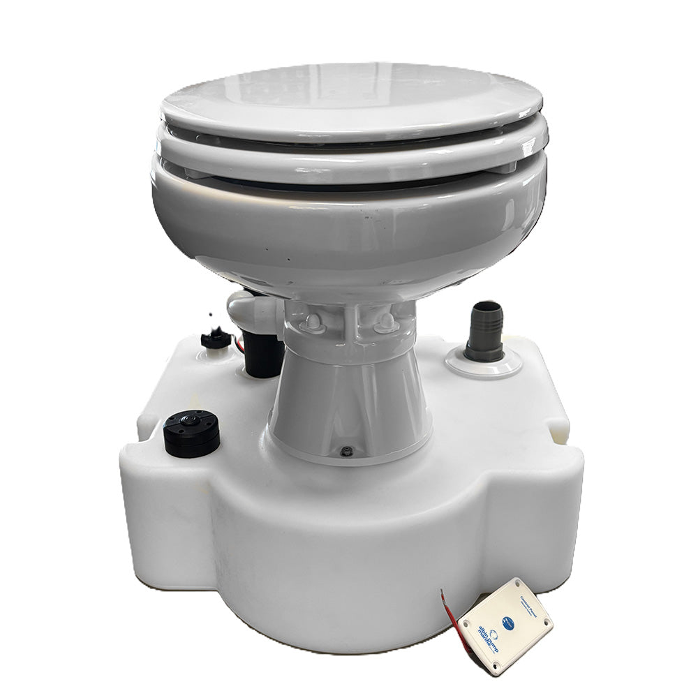 Albin Group Voyager Electric Compact Toilet System wTank  12V 0706016