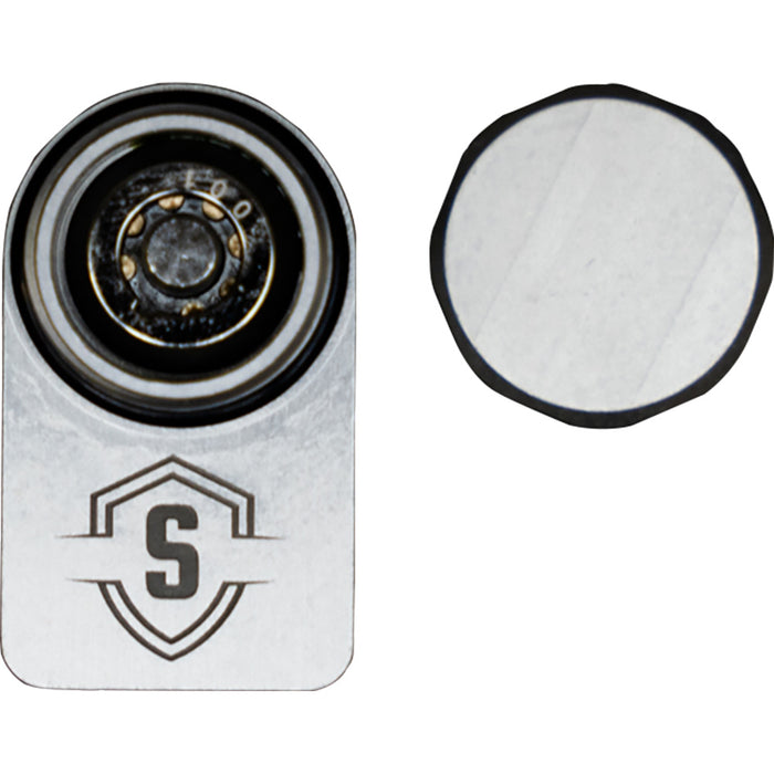 Secure Outdoors Elite Lock  Single  PowerPole PV  Silver SOELSPVSV