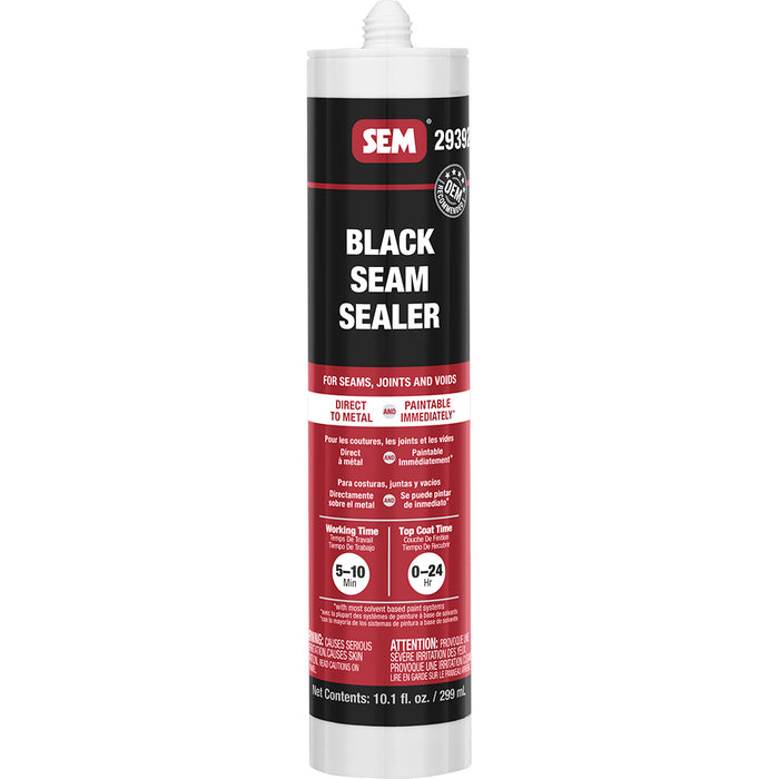 SEM 1K Seam Sealer  101oz Tube  Black 29392