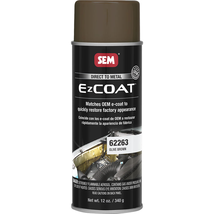 SEM Ez Coat  16oz Aerosol Can  Olive Brown 62263